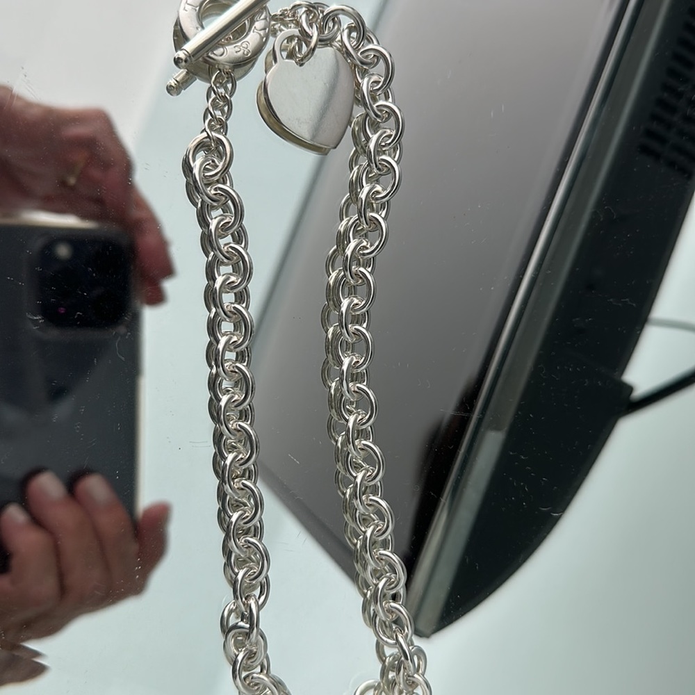 tiffany toggle chocker necklace - Picture 3 of 4